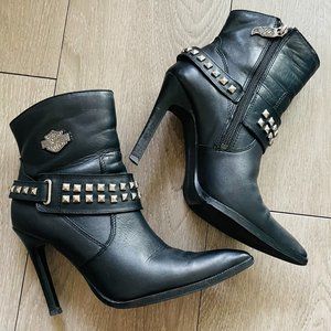 Harley Davidson - stiletto ankle boots - Size 7